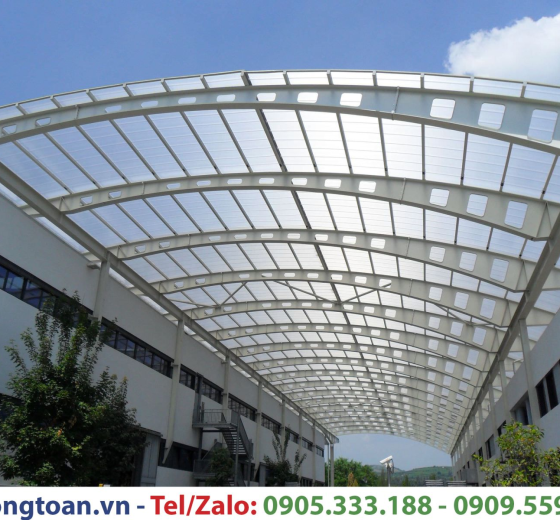 NGUYÊN NHÂN VÀ CÁCH KHẮC PHỤC MÁI POLY BỊ Ố VÀNG