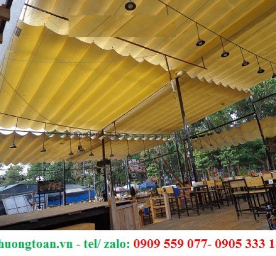 ĐỊA ĐIỂM LÀM MÁI CHE NHÀ HÀNG GIÁ RẺ UY TÍN TẠI TP. HCM