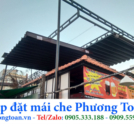 THI CÔNG LẮP RÁP MÁI CHE GIÁ RẺ TOÀN KHU VỰC TP. HỒ CHÍ MINH
