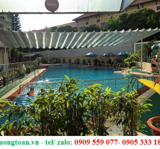 BẢNG GIÁ CÁC LOẠI MÁI CHE BẠT KÉO, MÁI CHE BAN CÔNG, MÁI CHE HỒ BƠI