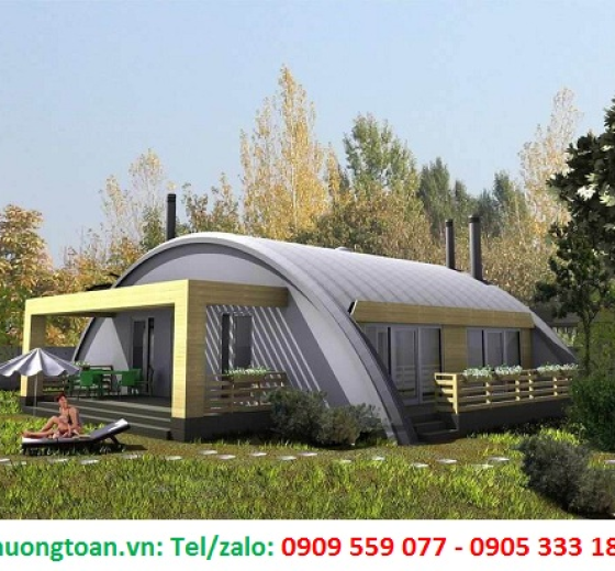 MẪU NHÀ TIỀN CHẾ ĐẸP MÀ MÀ PHƯƠNG TOÀN ĐÃ THI CÔNG, LẮP ĐẶT