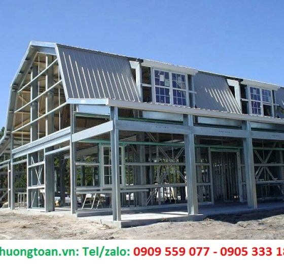NHẬN LÀM NHÀ TIỀN CHẾ 100m2 VỪA TIẾT KIỆM VỪA ĐẸP