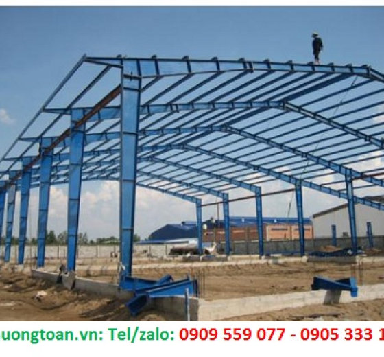 LÀM NHÀ TIỀN CHẾ, NHÀ KHUNG THÉP HẾT BAO NHIÊU TIỀN