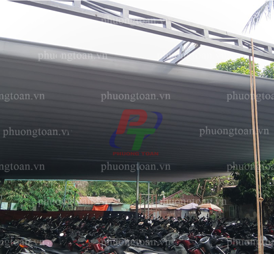 TÂN PHÚ THI CÔNG MÁI XẾP LƯỢN SÓNG CHO QUÁN ĂN, QUÁN NHẬU