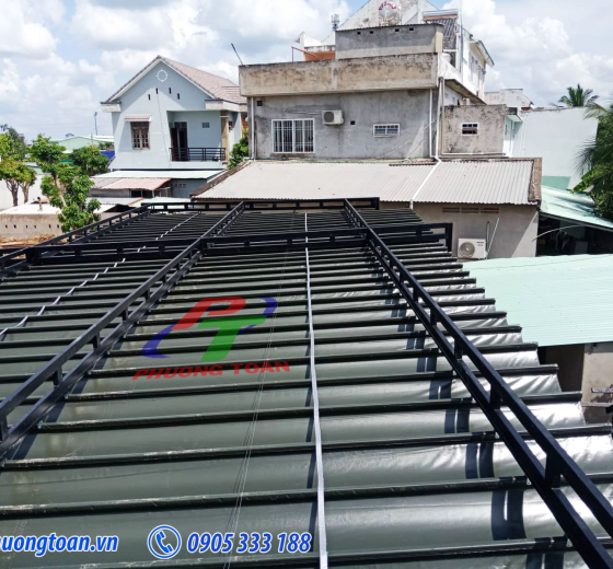 Nhận Gia Công Khung Nhà Xưởng, Thi Công Phần Mái Giá Rẻ