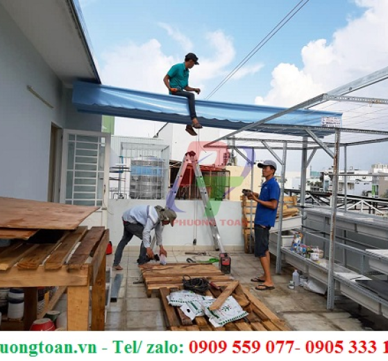 CÔNG TY CHUYÊN LẮP ĐẶT CÁC LOẠI MÁI BẠT XẾP, MÁI BẠT KÉO