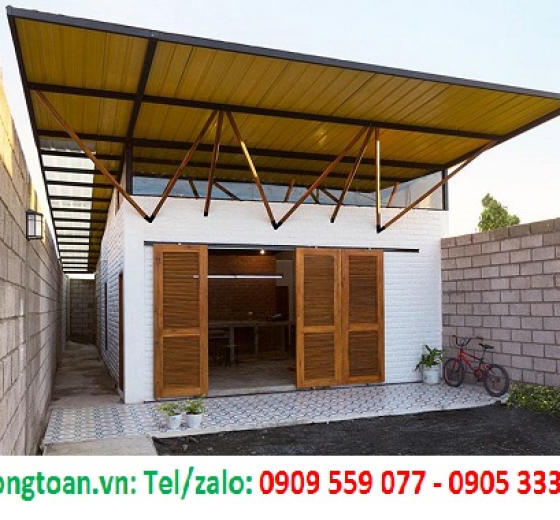MÁI TÔN GIẢ NGÓI, CHUYÊN NHẬN LÀM MÁI HIÊN TÔN ĐẸP GIÁ RẺ