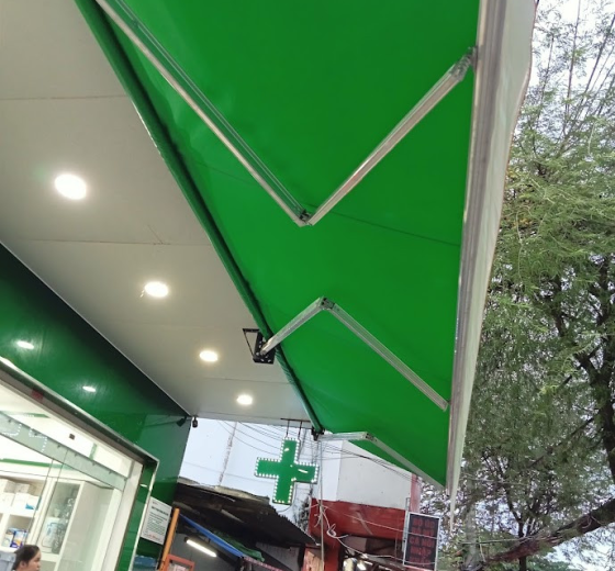 CÁCH LẮP ĐẶT MÁI HIÊN DI ĐỘNG CHO CỬA HÀNG KINH DOANH