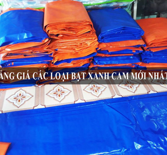 BẢNG GIÁ CÁC LOẠI BẠT XANH CAM MỚI NHẤT