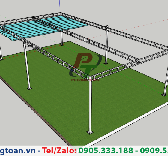 HƯỚNG DẪN LẮP ĐẶT MÁI XẾP DI ĐỘNG ĐÚNG CÁCH CHO NGƯỜI KHÔNG CHUYÊN