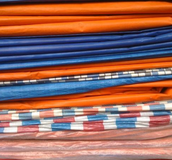 VẢI BẠT GIÁ RẺ BẠT SỌC XANH TRẮNG ĐỎ, BẠT XANH CAM GIÁ SỈ CUNG CẤP TOÀN  QUỐC