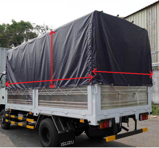 XƯỞNG MAY BẠT CHE XE TẢI GIÁ RẺ TPHCM