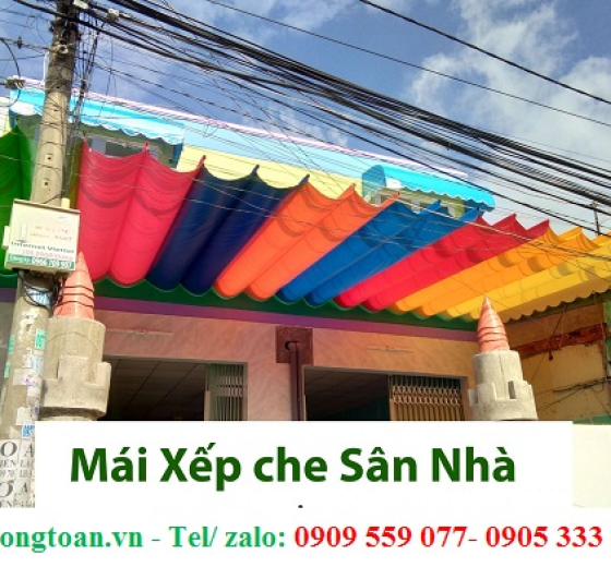 XƯỞNG CHUYÊN THI CÔNG MÁI BẠT CHE NẮNG, MƯA CHẤT LƯỢNG BẢO HÀNH	