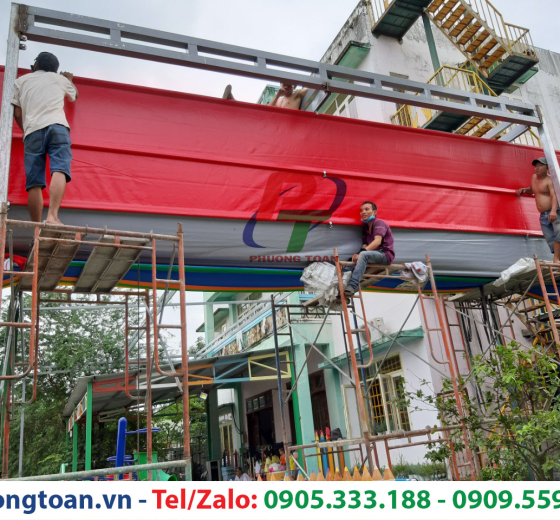 NHẬN TU SỬA MÁI CHE, THI CÔNG LẮP RÁP MỚI THEO YÊU CẦU