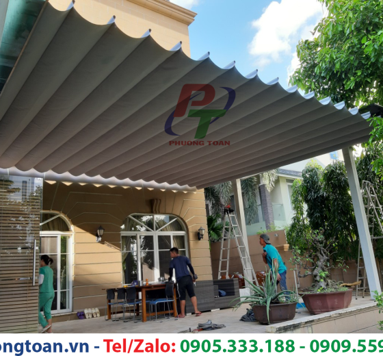 CÔNG TY CHUYÊN GIA CÔNG MAY CÁC LOẠI BẠT CHE LƯỢN SÓNG