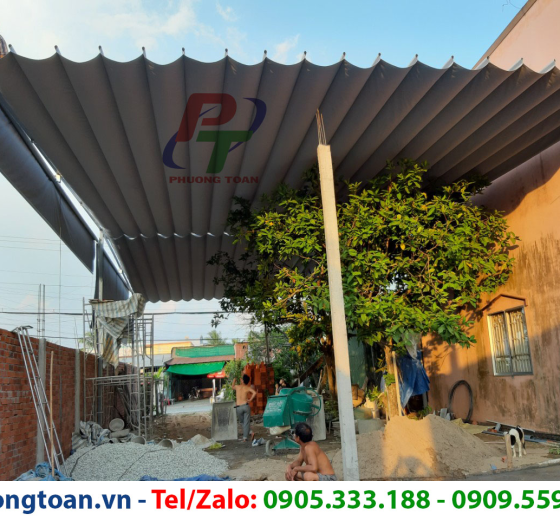 LÀM 1 MÁI CHE DI ĐỘNG HẾT BAO NHIÊU TIỀN – ĐƠN VỊ THI CÔNG UY TÍN