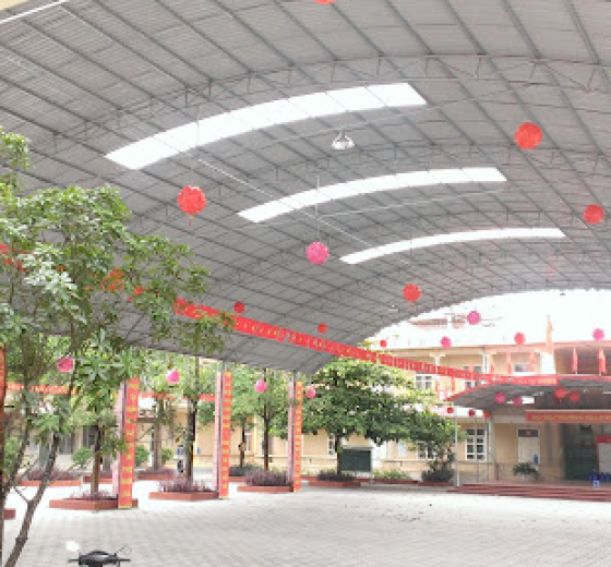 CHUYÊN LẮP ĐẶT MÁI CHE TRƯỜNG HỌC, MÁI CHE SÂN BÓNG