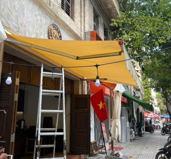 CỦ CHI LÀM BẠT CHE NẮNG MƯA QUÁN TRÀ SỮA ĐẸP