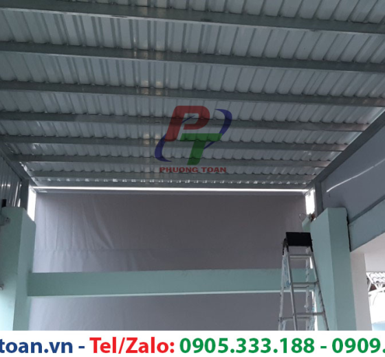 MÁI CHE TÔN GIÁ RẺ - CHUYÊN LÀM MÁI CHE NHÀ XƯỞNG, NHÀ XE