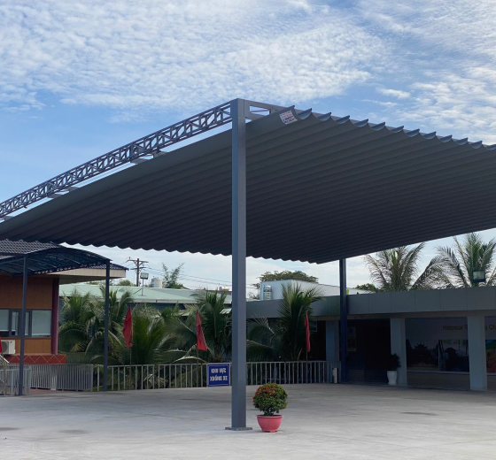 TPHCM CHUYÊN LÀM MÁI CHE XẾP GỌN NHIỀU KÍCH THƯỚC 