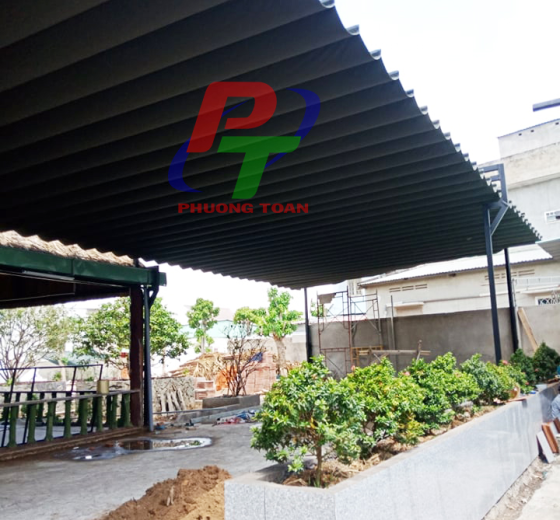 CHUYÊN MAY BẠT XẾP MÁI KÉO – BẠT CHE MƯA NẮNG GIÁ RẺ