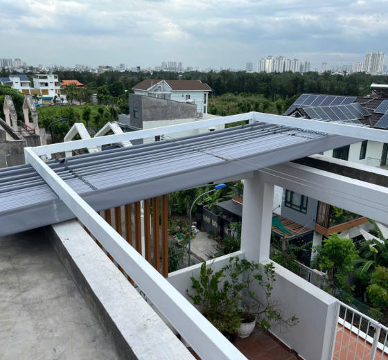 BIẾN SÂN THƯỢNG THÀNH KHÔNG GIAN THƯ GIÃN VỚI BẠT CHE THÔNG MINH