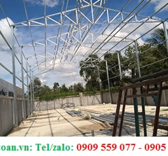 BÁO GIÁ THI CÔNG LẮP ĐẶT MÁI TÔN NHÀ XƯỞNG TẠI CÔNG TY PHƯƠNG TOÀN
