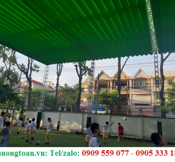 THI CÔNG MÁI HIÊN LƯỢN SÓNG, MÁI HIÊN CHE NẮNG MƯA GIÁ RẺ