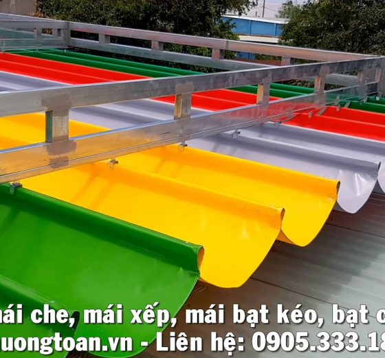 NHẬN THI CÔNG MÁI HIÊN DI ĐỘNG CHO CÔNG TRÌNH NHÀ HÀNG, QUÁN ĂN