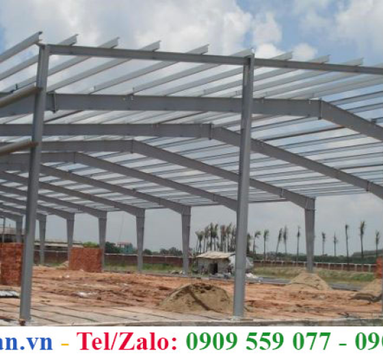 CẤU TẠO NHÀ THÉP TIỀN CHẾ, VÀ LỢI THẾ CỦA CHÚNG SO VỚI CÁC CÔNG TRÌNH KHÁC