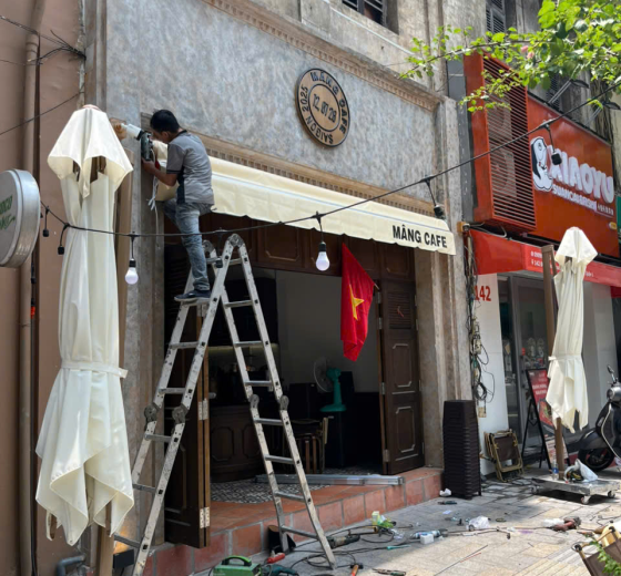 NHẬN MAY GIA CÔNG BẠT CHE MƯA NẮNG THEO KÍCH THƯỚC, KHỔ LỚN NHỎ