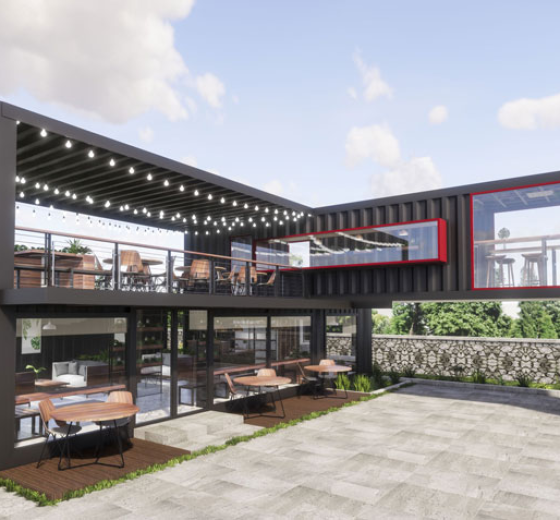 THI CÔNG NHÀ TIỀN CHẾ QUÁN CAFÉ CHI PHÍ THẤP