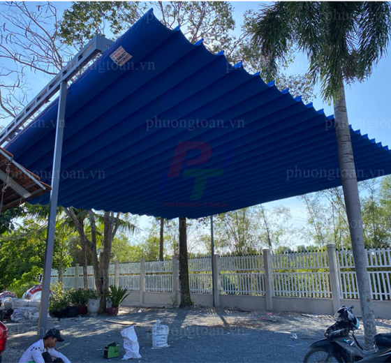 TPHCM CHUYÊN LẮP ĐẶT MÁI CHE SÂN VƯỜN, QUÁN ĂN, QUÁN NHẬU