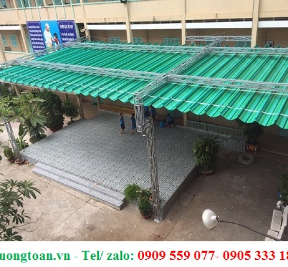 Chuyên Thi Công Mái Tôn Che Sân Trước Nhà Đẹp, Giá Rẻ   