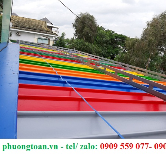 XƯỞNG CHUYÊN LÀM MÁI XẾP SÂN THƯỢNG BẢO HÀNH LÂU DÀI