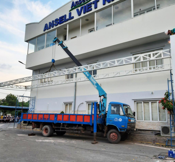 THI CÔNG BẠT CHE NGOÀI TRỜI SỐ LƯỢNG LỚN THEO DỰ ÁN