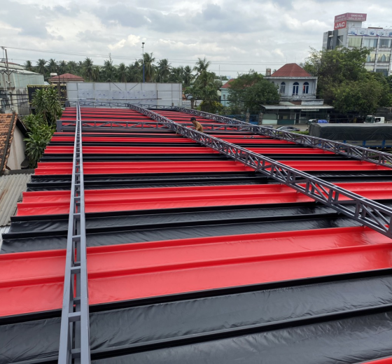 MÁI XẾP LƯỢN SÓNG GIÁ RẺ BÌNH DƯƠNG THI CÔNG NHANH BẢO HÀNH DÀI HẠN