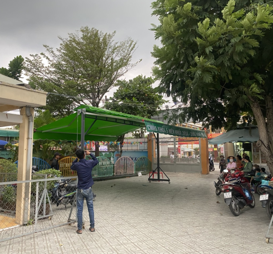 LẮP ĐẶT MÁI CHE CHỮ A GIÁ RẺ TẠI TÂN PHÚ, BÌNH THẠNH