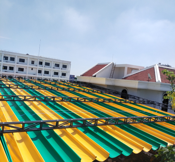 TÂN BÌNH LẮP MÁI CHE DI ĐỘNG GIÁ RẺ, THI CÔNG NHANH