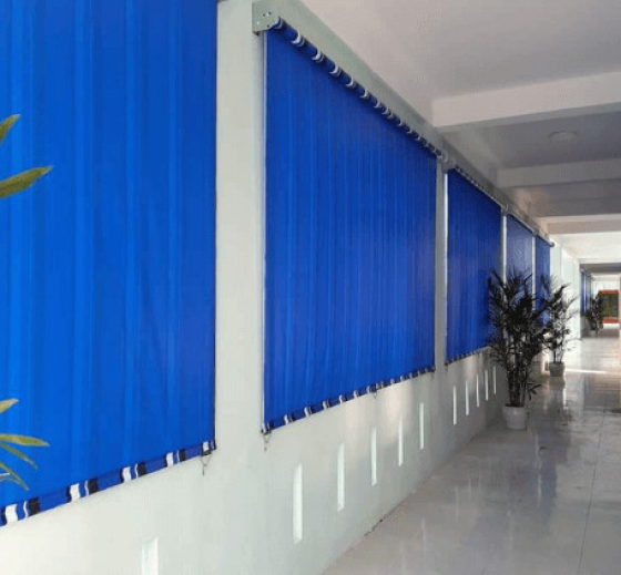 BẠT LÀM MÁI HIÊN, MÁI CHE, MÁI KÉO GIÁ RẺ QUẬN 2