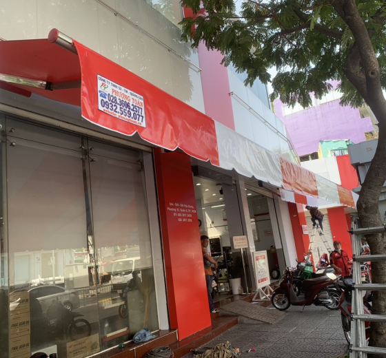 GIA CÔNG BẠT CHE NẮNG MƯA KHỔ LỚN, KHỔ NHỎ ĐỦ LOẠI