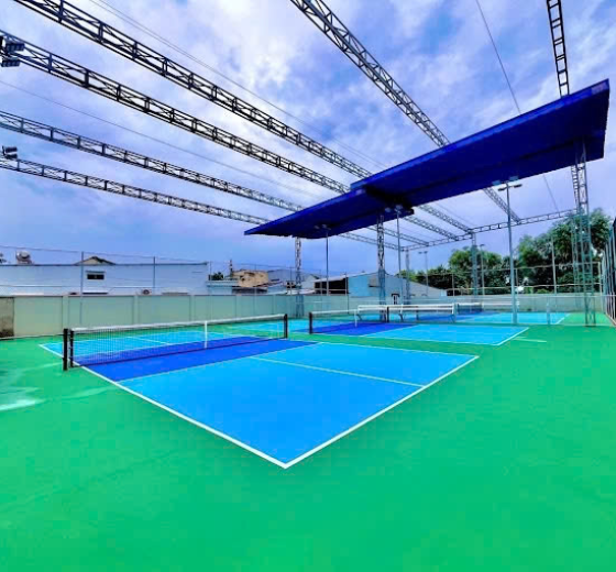 MÁI CHE PICKLEBALL GÒ VẤP ĐỘI THỢ THI CÔNG CHUẨN ĐẸP