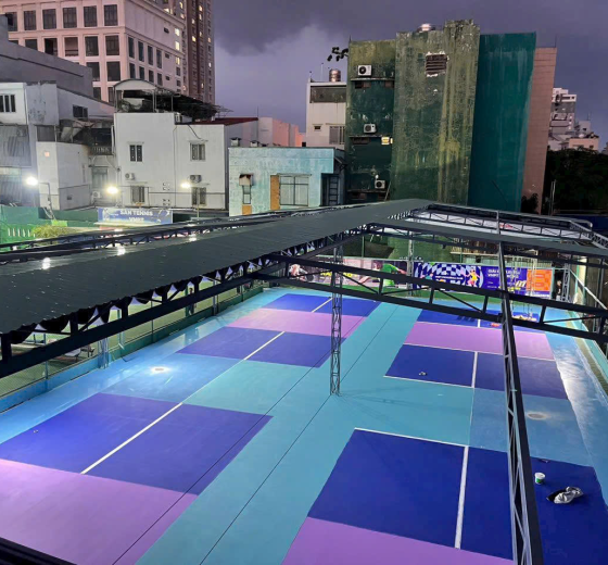 TPHCM ĐƠN VỊ THI CÔNG MÁI CHE SÂN PICKLEBALL CHUYÊN NGHIỆP