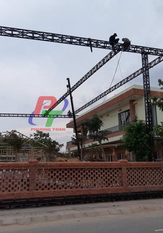 Mái Che, Mái Bạt Kéo Che Sân Vườn Tại Tiền Giang