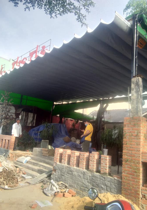 Bạt che quán Cafe -  Cafe Thiên Thảo