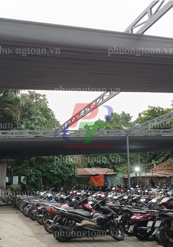 CÔNG TRÌNH MÁI XẾP BỆNH VIÊN BƯU ĐIỆN PHƯỜNG HOÀ HƯNG, TPHCM