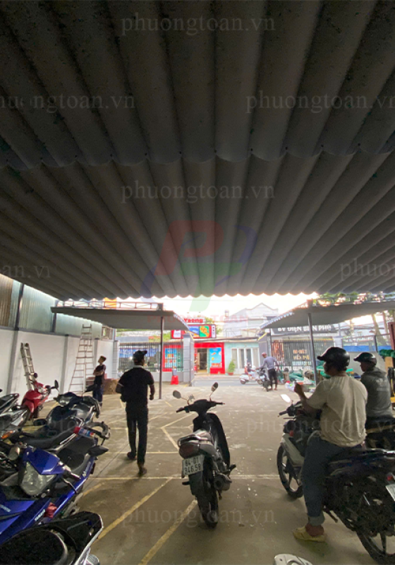 Giải Pháp Mái Xếp Lượn Sóng Chuyên Nghiệp: Công Trình Tại Thiên Tân ETC (Nguyễn Văn Linh)