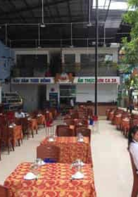 BẠT CHE XẾP KÉO - Nhà Hàng Sơn Ca 2