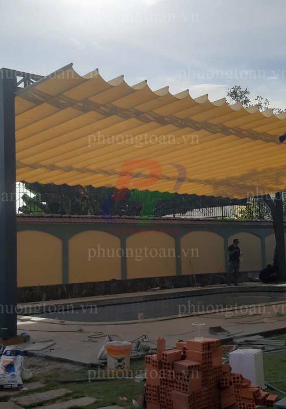 MÁI XẾP HỒ BƠI KÈO 4D - TÂN UYÊN, BÌNH DƯƠNG