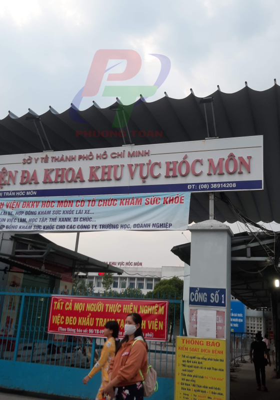 Mái Che Di Động Bệnh Viện Hóc Môn